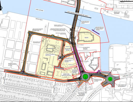 Site Location Plans – Gull Wing Lowestoft